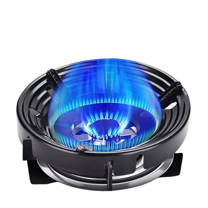 Cooking Gas Saver Windproof Energy Saving Stand {Pack of 2}
