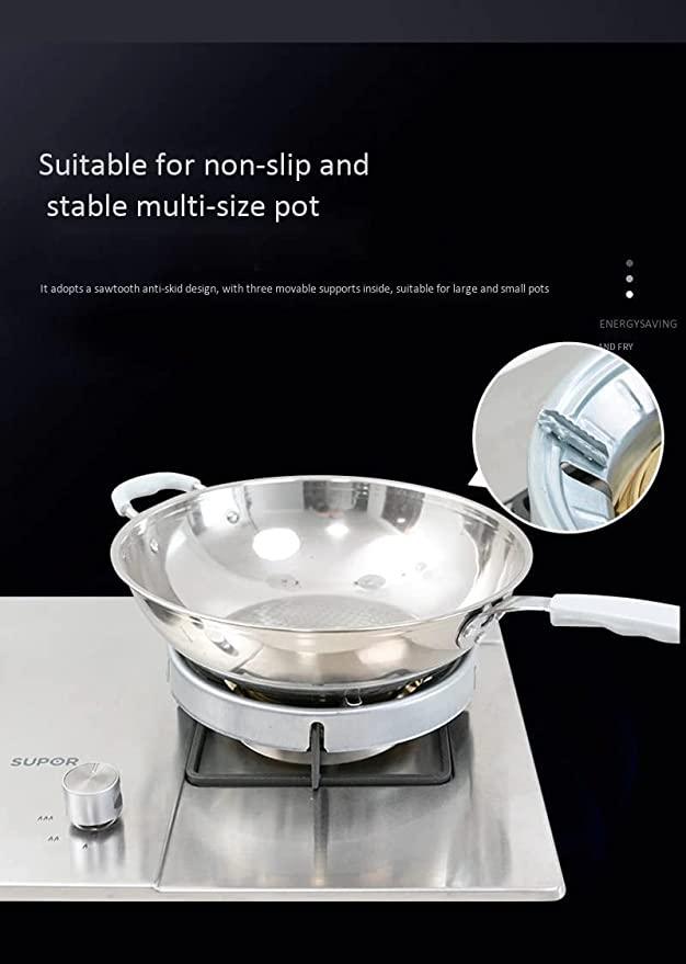 Cooking Gas Saver Windproof Energy Saving Stand {Pack of 2}