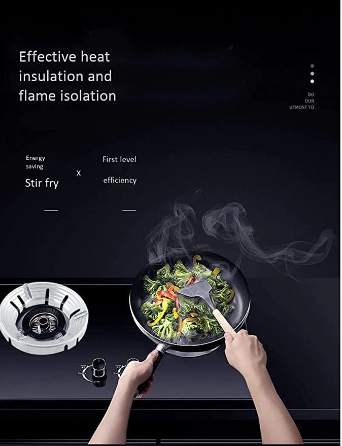 Cooking Gas Saver Windproof Energy Saving Stand {Pack of 2}